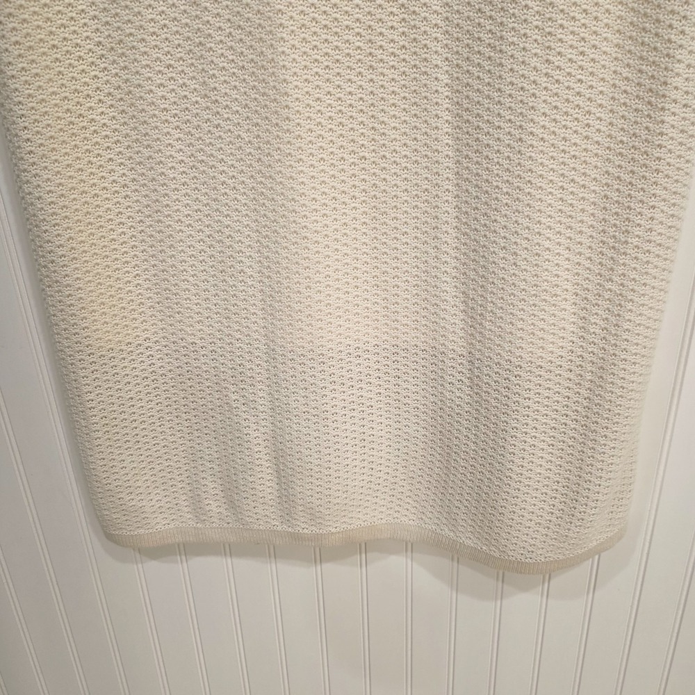 Lane Bryant Birch Cream Crochet Knit Midi Plus Dress Size 18/20 - Picture 5 of 8